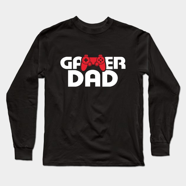 gamer dad for Gamer Pc Consoles Gift T-Shirt Long Sleeve T-Shirt by Upswipe.de